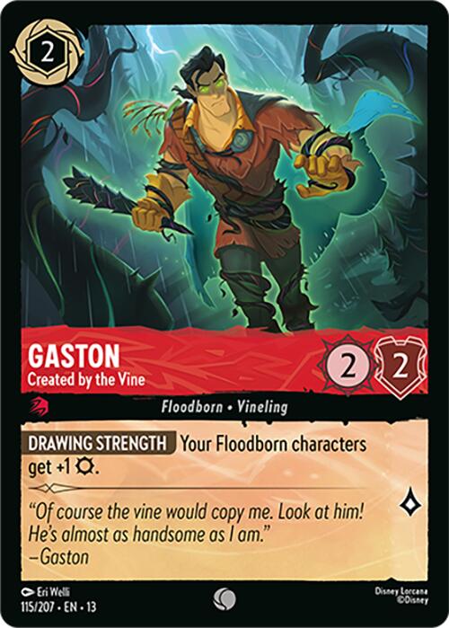 Gaston - Created by the Vine (115/204) [Attack of the Vine!] | Good Games Morley
