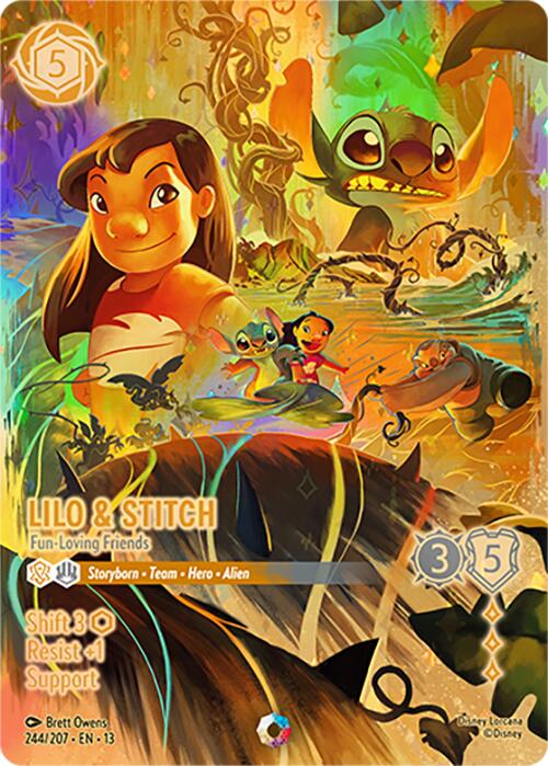 Lilo & Stitch - Fun-Loving Friends (Iconic) (244/207) [Attack of the Vine!] | Good Games Morley