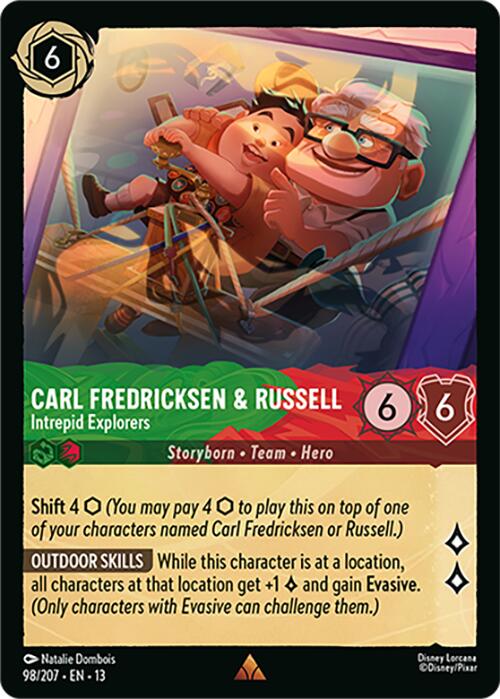 Carl Fredricksen & Russell - Intrepid Explorers (98/204) [Attack of the Vine!] | Good Games Morley