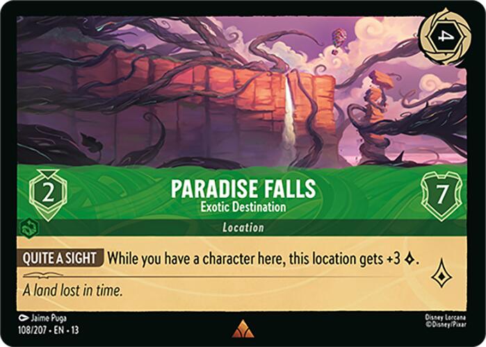 Paradise Falls - Exotic Destination (108/204) [Attack of the Vine!] | Good Games Morley