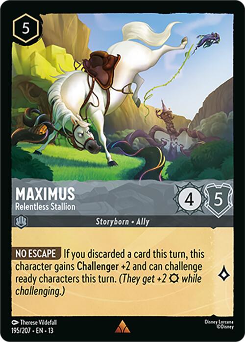 Maximus - Relentless Stallion (195/204) [Attack of the Vine!] | Good Games Morley