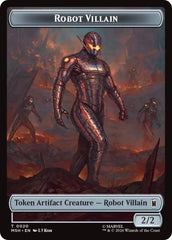 Villain // Robot Villain Double-Sided Token (009//020) [Marvel Super Heroes Tokens] | Good Games Morley