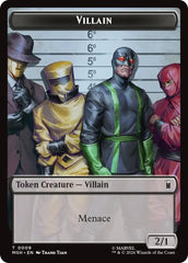 Villain // Robot Villain Double-Sided Token (009//020) [Marvel Super Heroes Tokens] | Good Games Morley