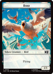 Bird // Rhino Double-Sided Token [Marvel Super Heroes Commander Tokens] | Good Games Morley
