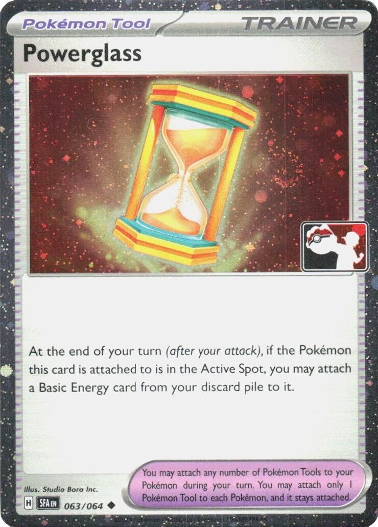 Powerglass (063/064) (Cosmos Holo) [Prize Pack Series Six] | Good Games Morley