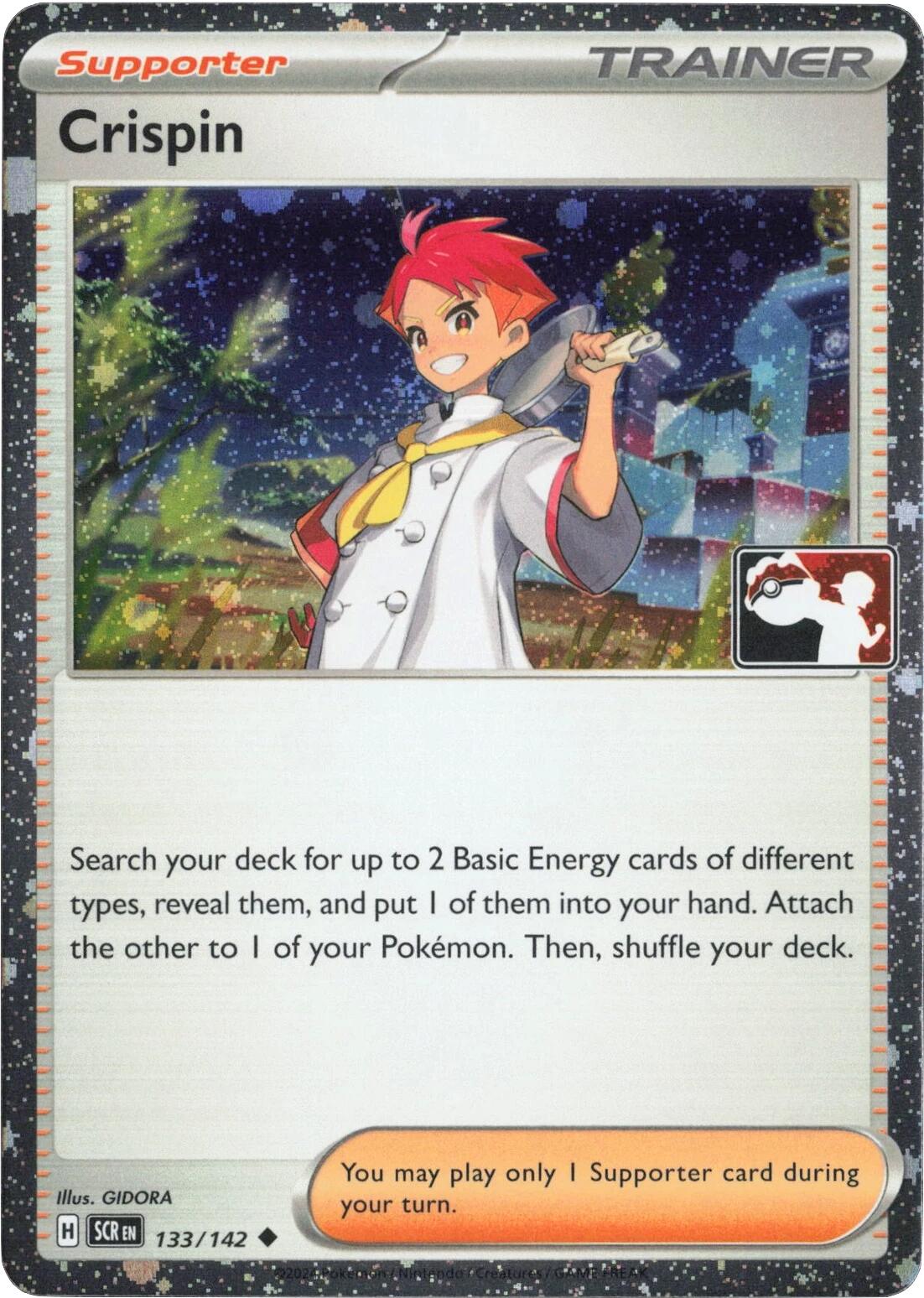 Crispin (133/142) (Cosmos Holo) [Prize Pack Series Six] | Good Games Morley