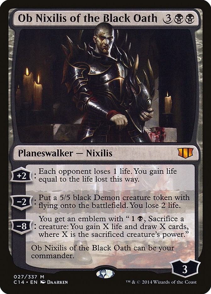 Ob Nixilis of the Black Oath 27/337 (Commander 2014)  | Good Games Morley