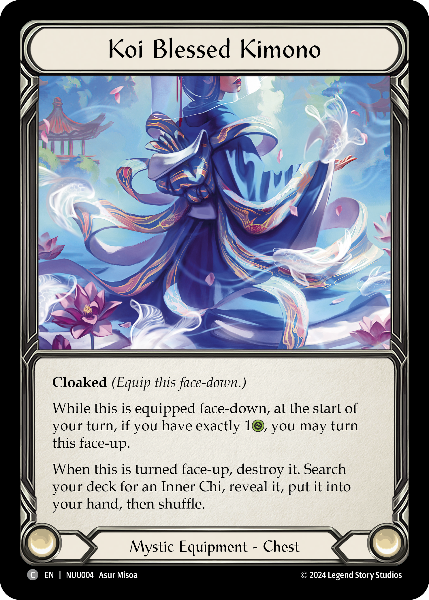 Koi Blessed Kimono [NUU004] (Part the Mistveil Nuu Blitz Deck) | Good Games Morley