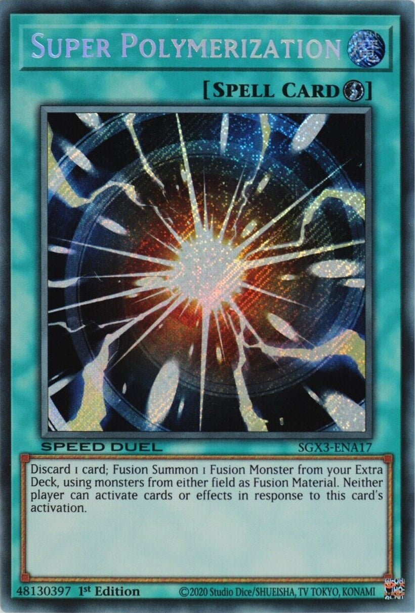 Super Polymerization [SGX3-ENA17] Secret Rare | Good Games Morley