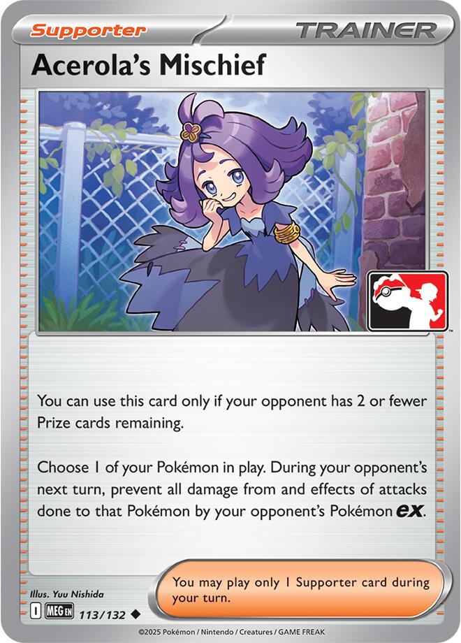 Acerola's Mischief (113/132) [Prize Pack Series Nine] | Good Games Morley