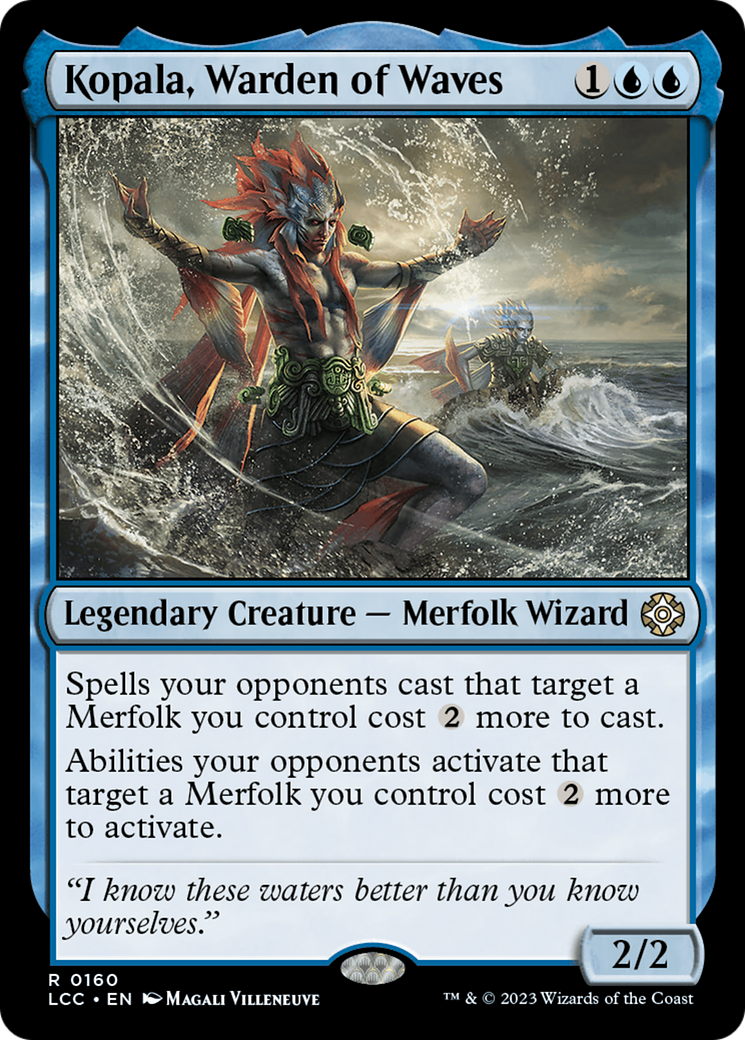 Kopala, Warden of Waves [The Lost Caverns of Ixalan Commander] | Good Games Morley