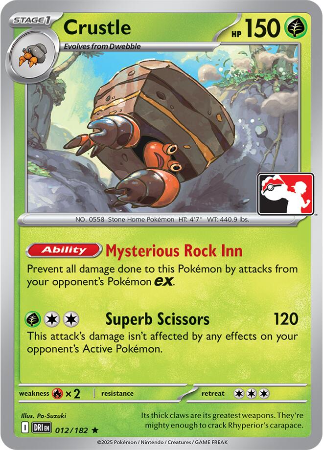 Crustle (012/182) [Prize Pack Series Nine] | Good Games Morley