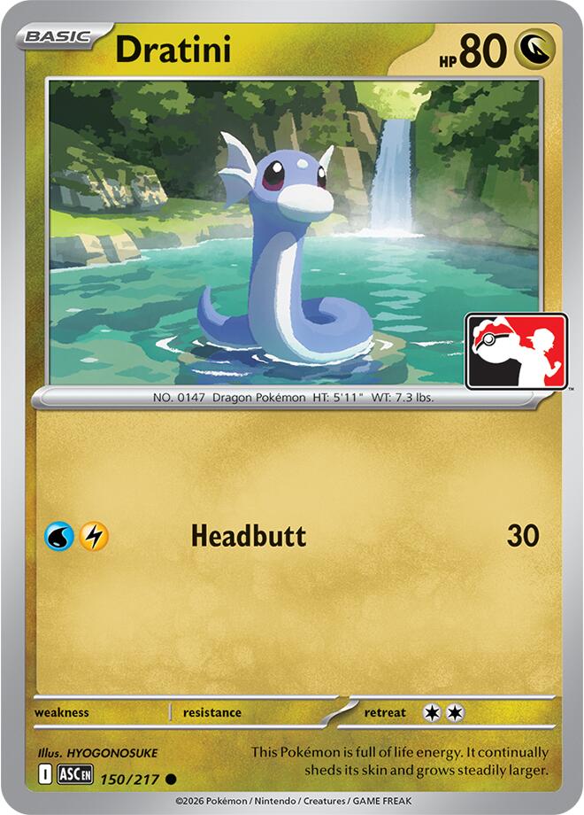 Dratini (150/217) [Prize Pack Series Nine] | Good Games Morley