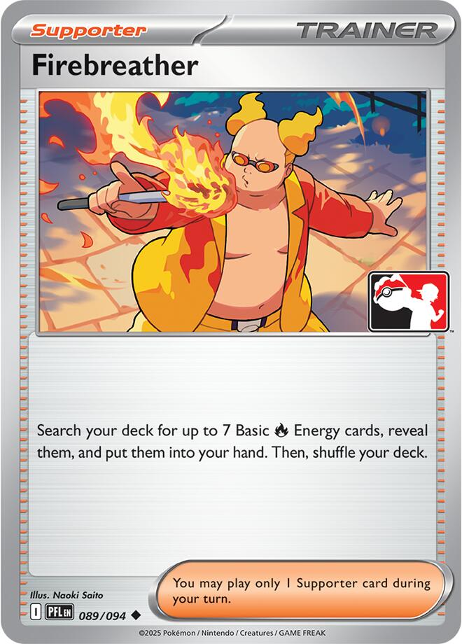 Firebreather (089/094) [Prize Pack Series Nine] | Good Games Morley