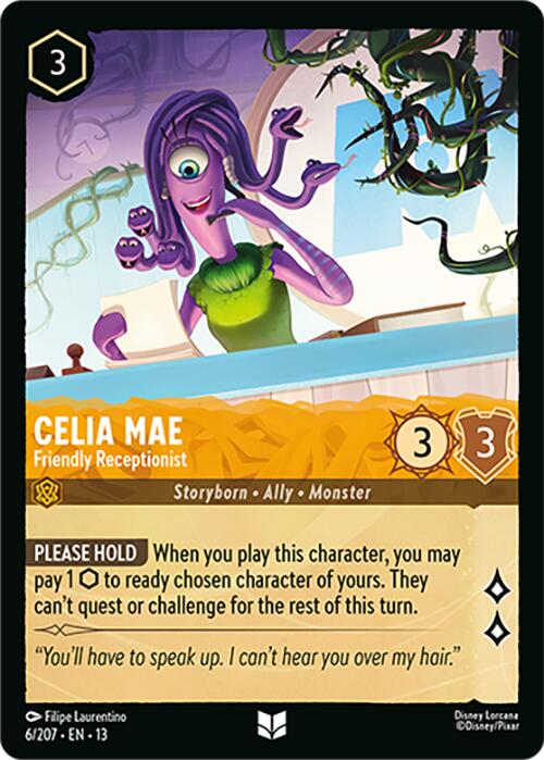 Celia Mae - Friendly Receptionist (6/207) [Attack of the Vine!] | Good Games Morley
