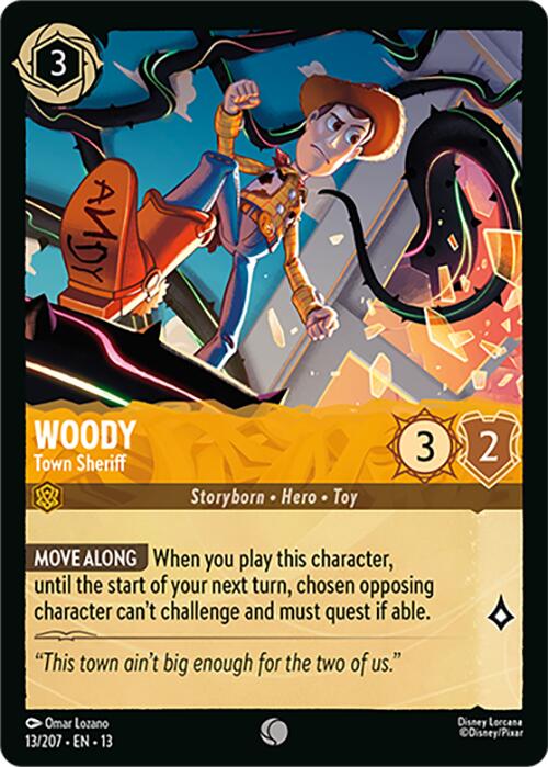 Woody - Town Sheriff (13/207) [Attack of the Vine!] | Good Games Morley