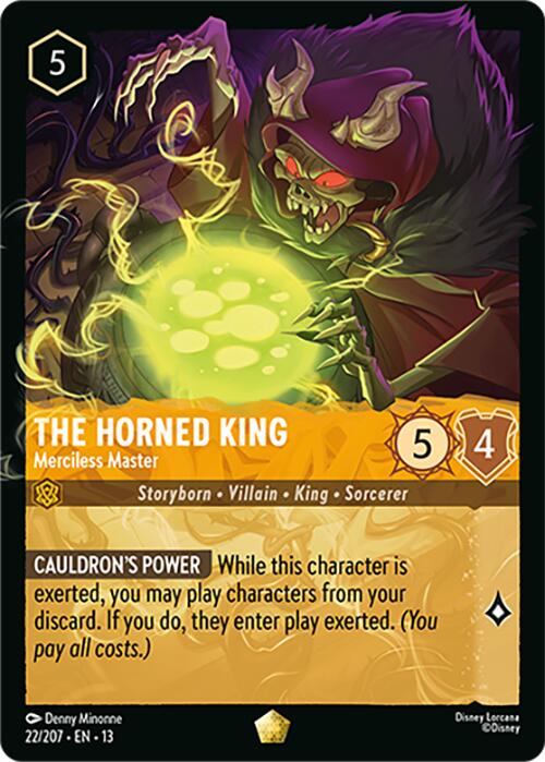 The Horned King - Merciless Master (22/207) [Attack of the Vine!] | Good Games Morley