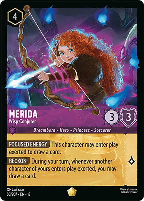 Merida - Wisp Conjurer (50/207) [Attack of the Vine!] | Good Games Morley