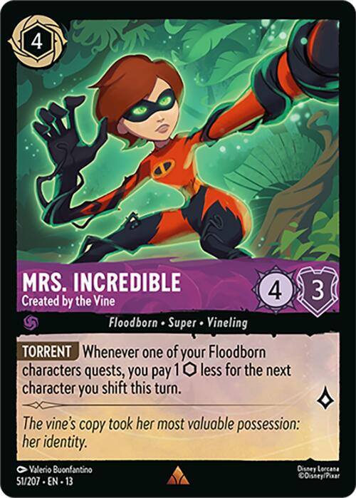 Mrs. Incredible - Created by the Vine (51/207) [Attack of the Vine!] | Good Games Morley