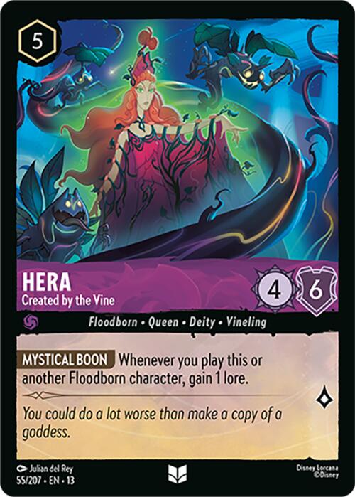 Hera - Created by the Vine (55/207) [Attack of the Vine!] | Good Games Morley