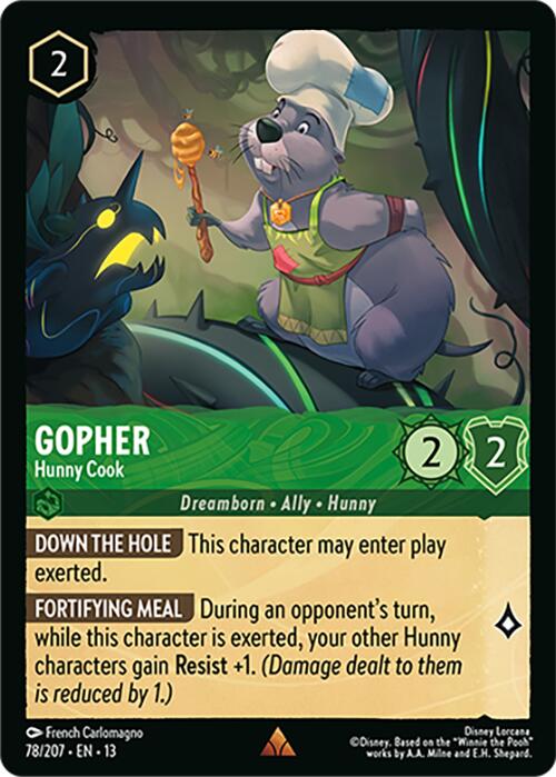Gopher - Hunny Cook (78/207) [Attack of the Vine!] | Good Games Morley