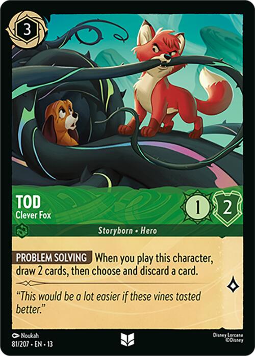 Tod - Clever Fox (81/207) [Attack of the Vine!] | Good Games Morley