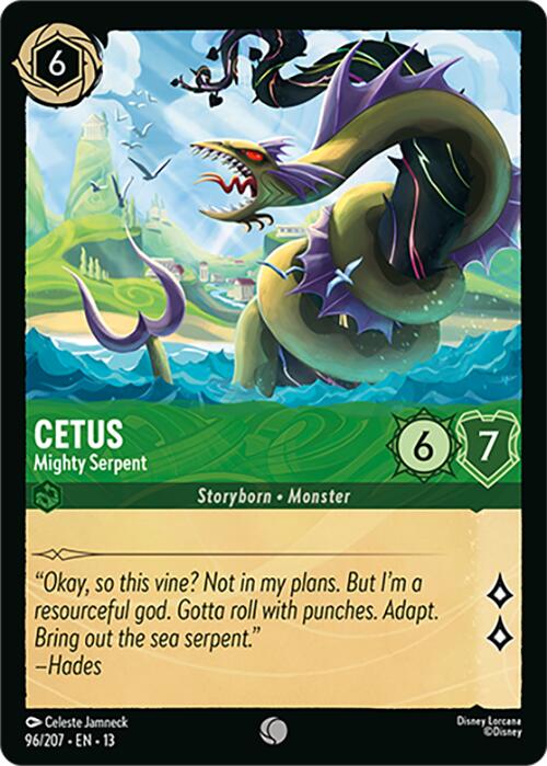 Cetus - Mighty Serpent (96/207) [Attack of the Vine!] | Good Games Morley