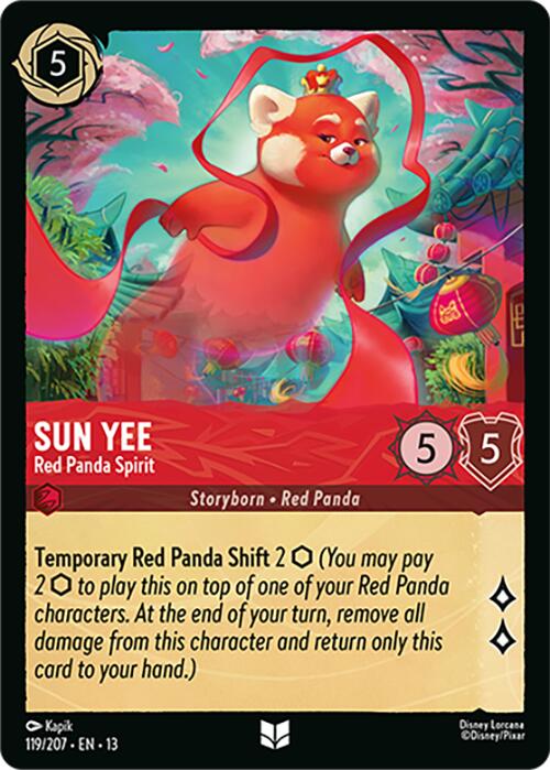 Sun Yee - Red Panda Spirit (119/207) [Attack of the Vine!] | Good Games Morley