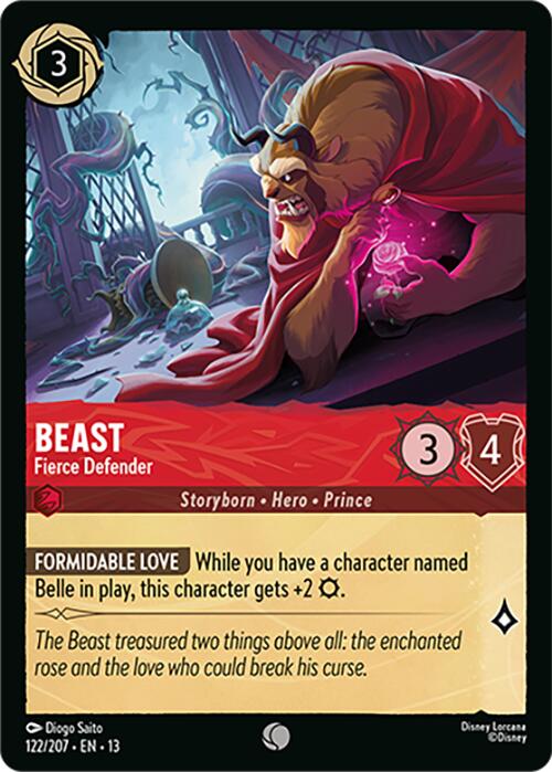 Beast - Fierce Defender (122/207) [Attack of the Vine!] | Good Games Morley