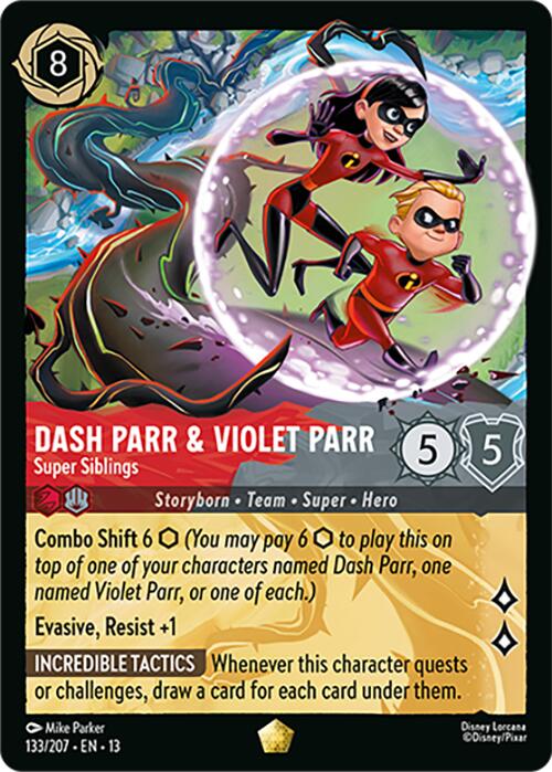 Dash Parr & Violet Parr - Super Siblings (133/207) [Attack of the Vine!] | Good Games Morley