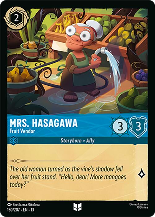 Mrs. Hasagawa - Fruit Vendor (150/207) [Attack of the Vine!] | Good Games Morley