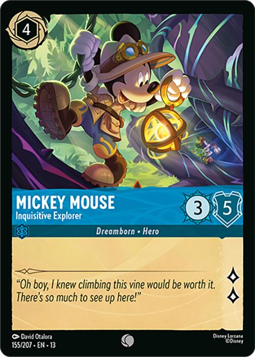 Mickey Mouse - Inquisitive Explorer (155/207) [Attack of the Vine!] | Good Games Morley