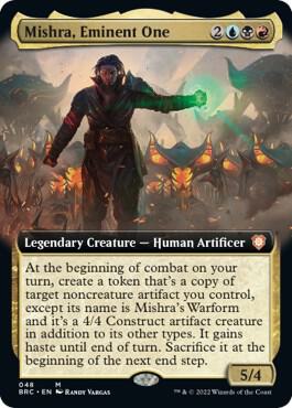 Mishra Eminent One Extended Art 48/40 (Commander: The Brothers' War)  | Good Games Morley