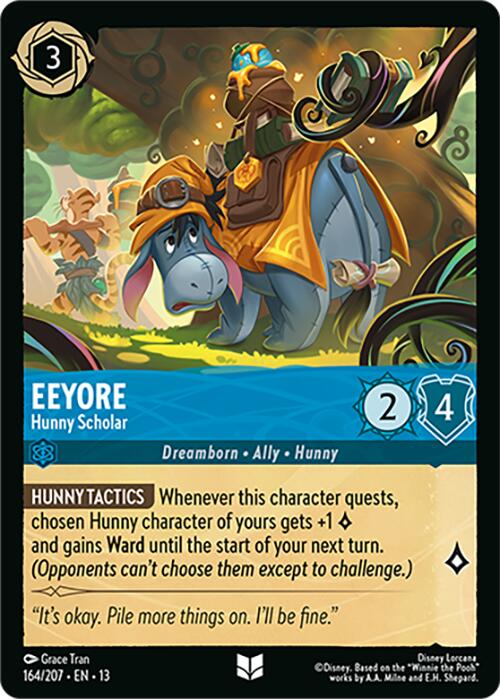 Eeyore - Hunny Scholar (164/207) [Attack of the Vine!] | Good Games Morley