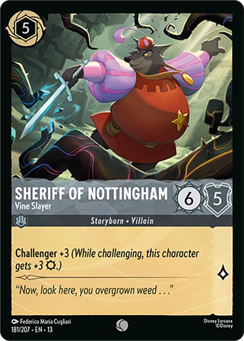 Sheriff of Nottingham - Vine Slayer (181/207) [Attack of the Vine!] | Good Games Morley