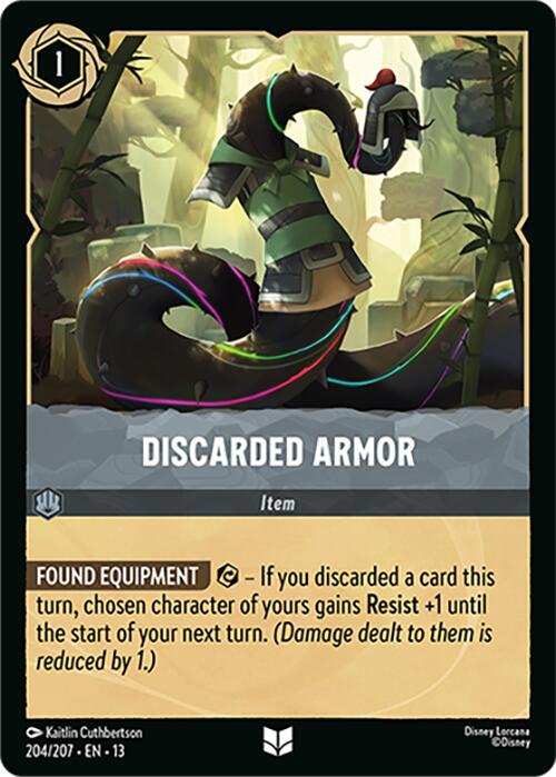 Discarded Armor (207/207) [Attack of the Vine!] | Good Games Morley