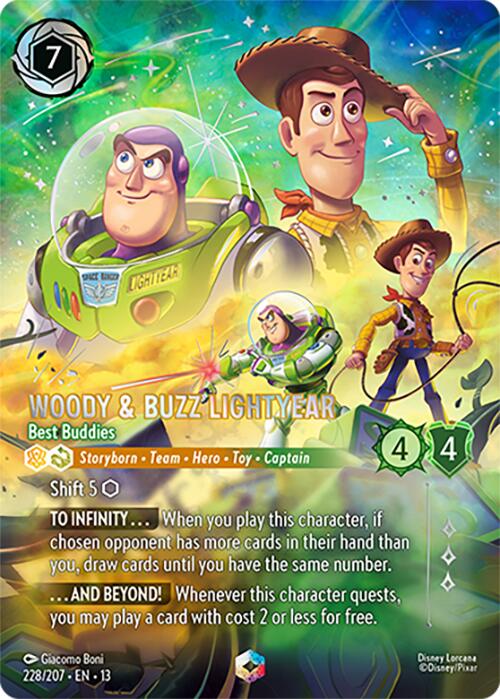 Woody & Buzz Lightyear - Best Buddies (Enchanted) (228/207) [Attack of the Vine!] | Good Games Morley