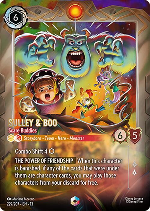 Sulley & Boo - Scare Buddies (Enchanted) (229/207) [Attack of the Vine!] | Good Games Morley