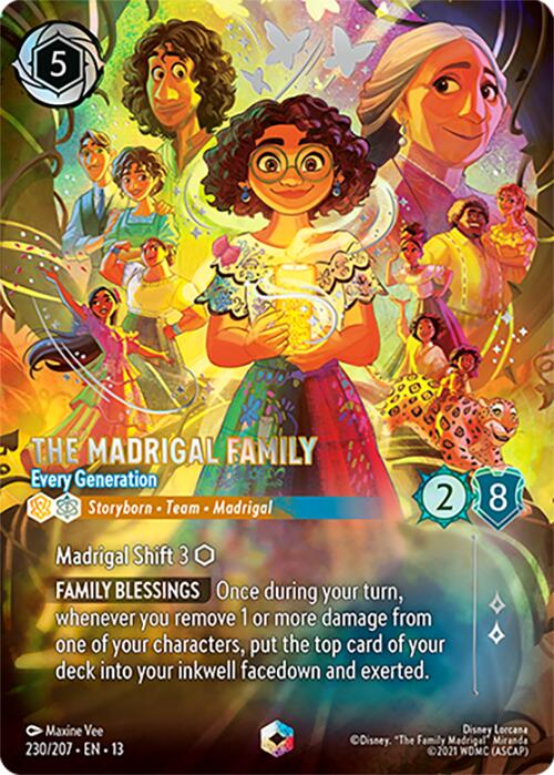 The Madrigal Family - Every Generation (Enchanted) (230/207) [Attack of the Vine!] | Good Games Morley