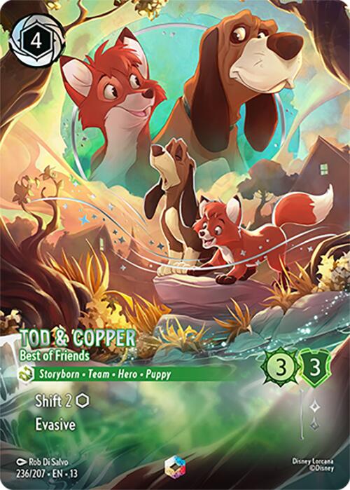 Tod & Copper - Best of Friends (Enchanted) (236/207) [Attack of the Vine!] | Good Games Morley