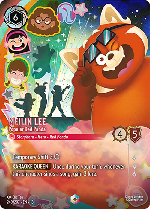 Meilin Lee - Popular Red Panda (Enchanted) (240/207) [Attack of the Vine!] | Good Games Morley