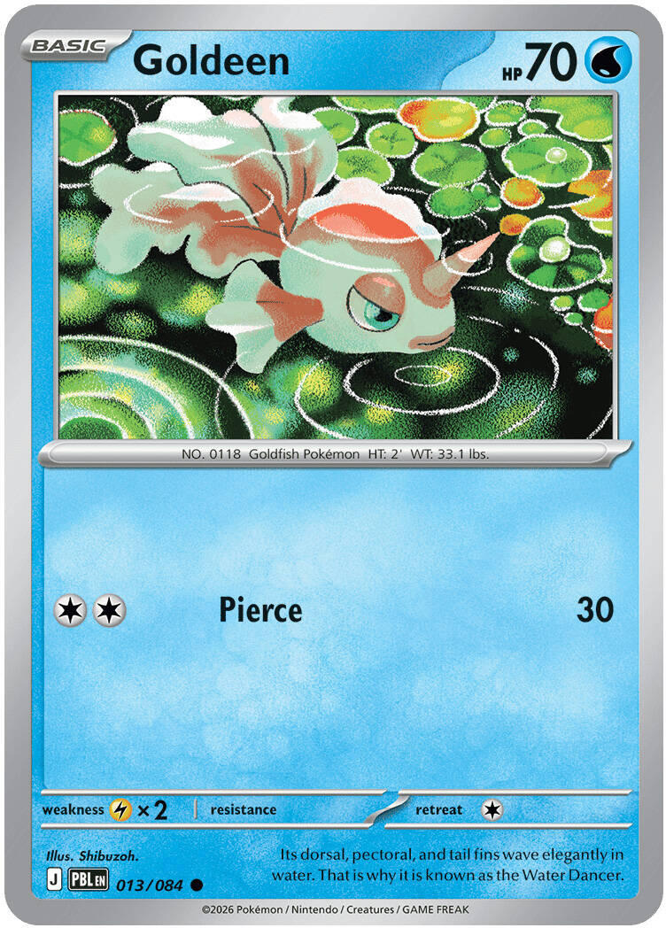 Goldeen (013/084) [Mega Evolution: Pitch Black] | Good Games Morley