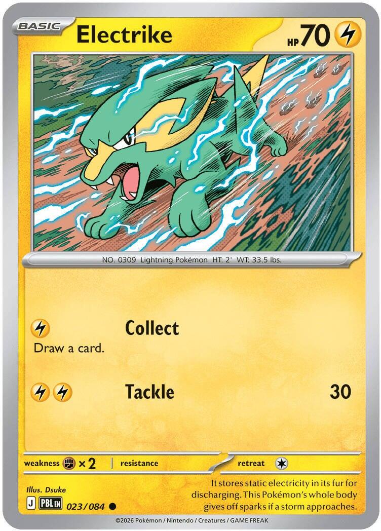 Electrike (023/084) [Mega Evolution: Pitch Black] | Good Games Morley