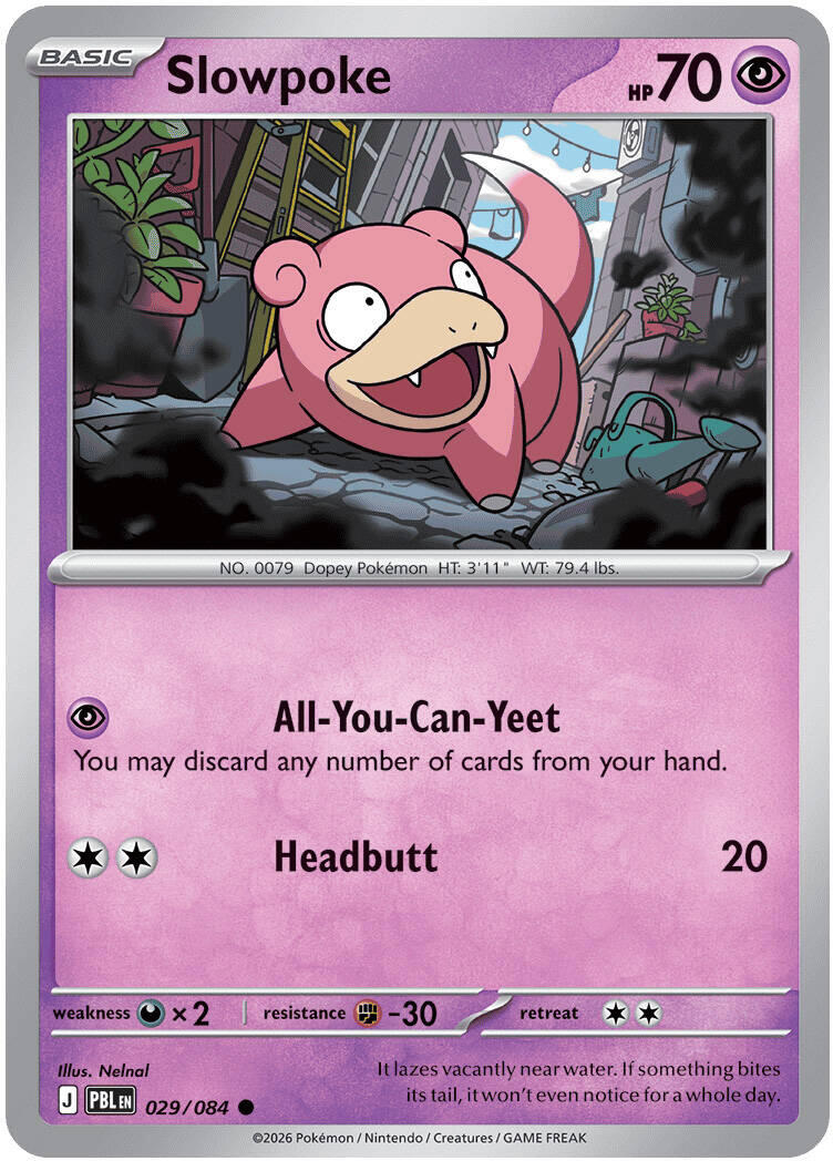 Slowpoke (029/084) [Mega Evolution: Pitch Black] | Good Games Morley