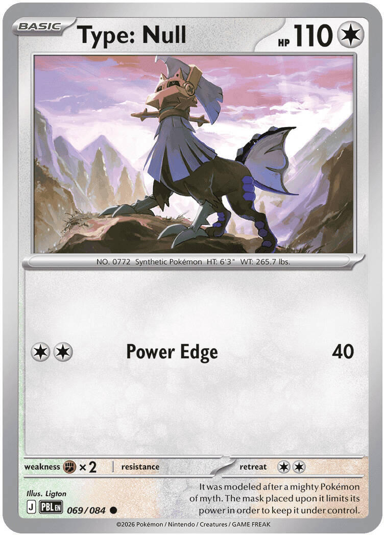 Type: Null (069/084) [Mega Evolution: Pitch Black] | Good Games Morley