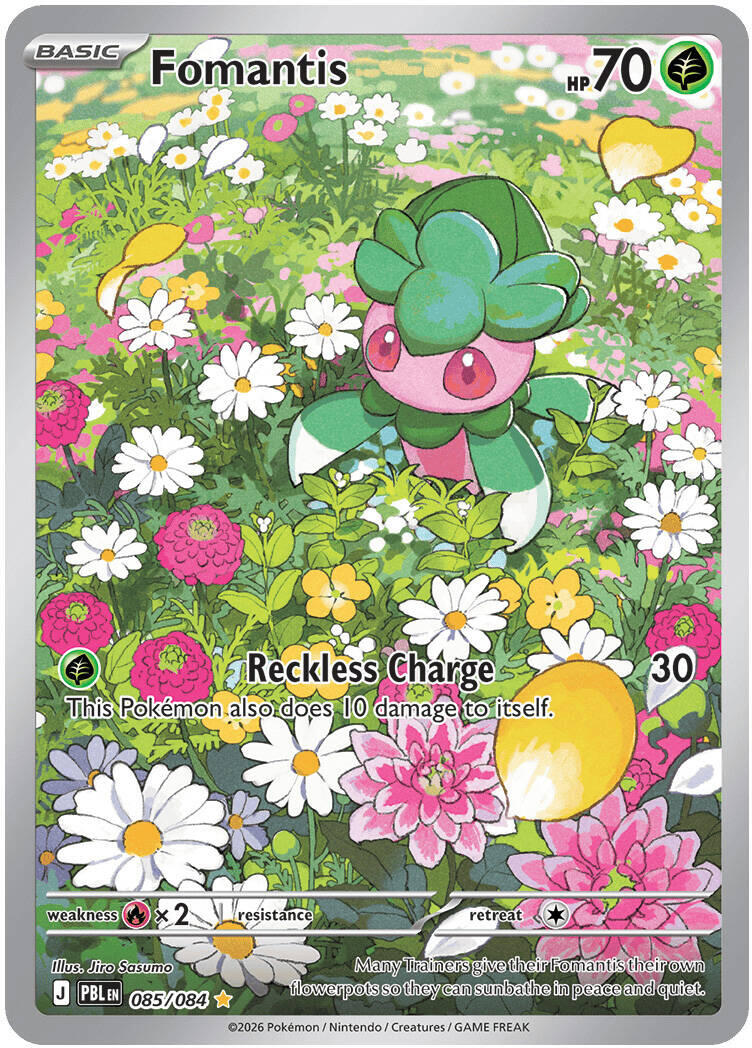 Fomantis (085/084) [Mega Evolution: Pitch Black] | Good Games Morley