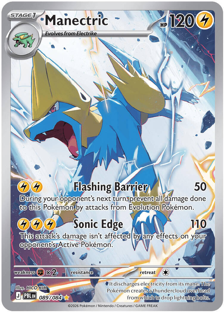 Manectric (089/084) [Mega Evolution: Pitch Black] | Good Games Morley