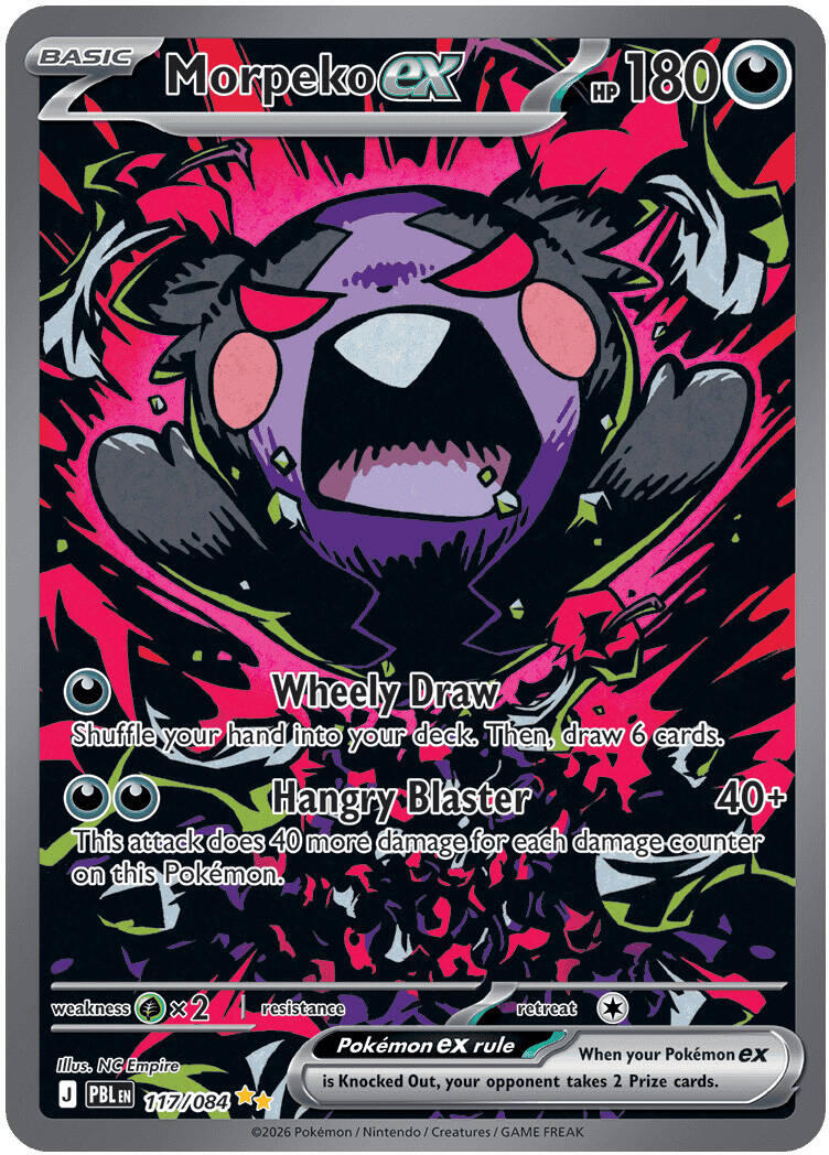 Morpeko ex (117/084) [Mega Evolution: Pitch Black] | Good Games Morley