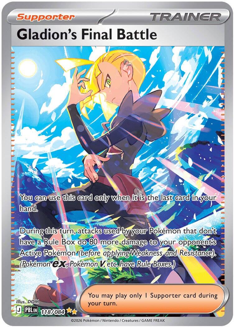 Gladion's Final Battle (118/084) [Mega Evolution: Pitch Black] | Good Games Morley