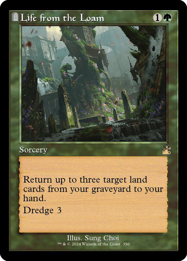Life from the Loam 350 (Ravnica Remastered)  - Retro | Good Games Morley